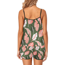 Load image into Gallery viewer, Florals Women's Spaghetti Strap Short Pajama Set
