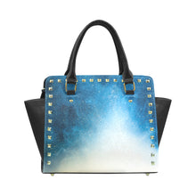 Load image into Gallery viewer, So Blue Rivet Shoulder Handbag (Model 1645)