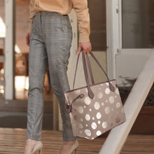Load image into Gallery viewer, Dots Clover Canvas Tote Bag (Model 1661)