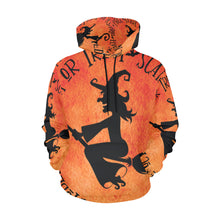 Load image into Gallery viewer, Witch All Over Print Hoodie for unisex (USA Size) (Model H13)