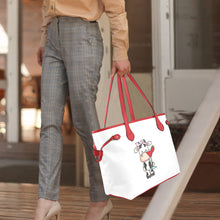 Load image into Gallery viewer, Moozer 2 Clover Canvas Tote Bag (Model 1661)