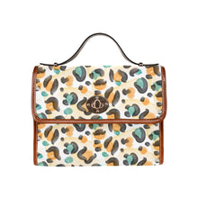 Load image into Gallery viewer, So Wild Waterproof Canvas Bag-Brown (All Over Print) (Model 1641)