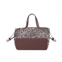 Load image into Gallery viewer, Leopard Clover Canvas Tote Bag (Model 1661)