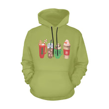 Load image into Gallery viewer, HO HO HO Drink All Over Print Hoodie Unisex (USA Size) (Model H13)
