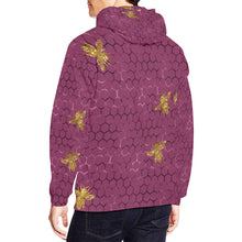 Load image into Gallery viewer, BZZZ x2 All Over Print Hoodie for Unisex (USA Size) (Model H13)
