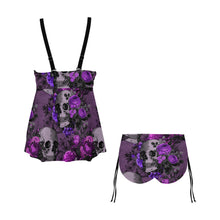 Load image into Gallery viewer, Gothic Chest Drawstring Swim Dress (Model S30)