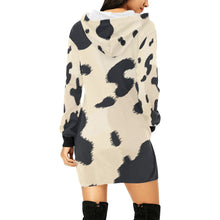 Load image into Gallery viewer, Country All Over Print Hoodie Mini Dress (Model H27)