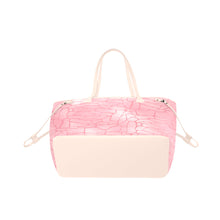 Load image into Gallery viewer, Pink Clover Canvas Tote Bag (Model 1661)