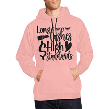 Load image into Gallery viewer, Long Lashes All Over Print Hoodie for Unisex (USA Size) (Model H13)