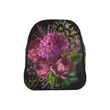 Load image into Gallery viewer, floral School Backpack (Model 1601)(Small)