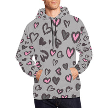 Load image into Gallery viewer, Leopard All Over Print Hoodie for unisex (USA Size) (Model H13)