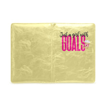 Load image into Gallery viewer, Just A girl With Goals Custom NoteBook A5