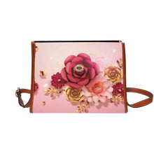Load image into Gallery viewer, Sweet Waterproof Canvas Bag-Brown (All Over Print) (Model 1641)