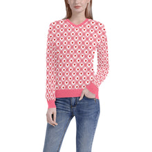 Load image into Gallery viewer, Much Love Women's All Over Print V-Neck Sweater (Model H48)