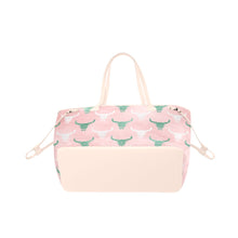 Load image into Gallery viewer, Country Skull Clover Canvas Tote Bag (Model 1661)