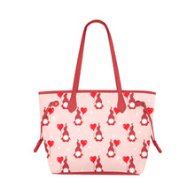 Load image into Gallery viewer, Love gnomes Clover Canvas Tote Bag (Model 1661)