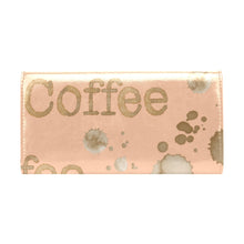 Load image into Gallery viewer, Coffee Women's Flap Wallet (Model 1707)