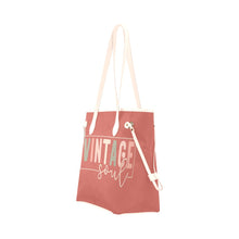 Load image into Gallery viewer, Vintage Soul Clover Canvas Tote Bag (Model 1661)