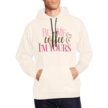 Load image into Gallery viewer, BuyMeCoffee All Over Print Hoodie for Unisex (USA Size) (Model H13)