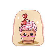 Load image into Gallery viewer, Kitty Cupcake School Backpack (Model 1601)(Small)