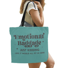 Load image into Gallery viewer, Emotional Bagagge G All Over Print Canvas Tote Bag/Large (Model 1699)