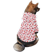 Load image into Gallery viewer, Hearts Pet Dog Hoodie