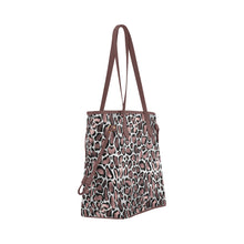 Load image into Gallery viewer, Leopard Clover Canvas Tote Bag (Model 1661)