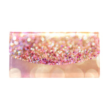 Load image into Gallery viewer, Sparkle On Women's Flap Wallet (Model 1707)