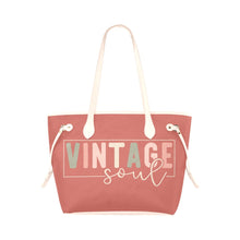 Load image into Gallery viewer, Vintage Soul Clover Canvas Tote Bag (Model 1661)