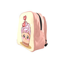 Load image into Gallery viewer, Kitty Cupcake School Backpack (Model 1601)(Small)