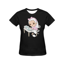 Load image into Gallery viewer, Girl shop owner All Over Print T-Shirt for Women (USA Size) (Model T40)