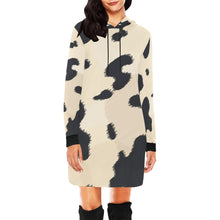 Load image into Gallery viewer, Country All Over Print Hoodie Mini Dress (Model H27)