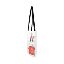 Load image into Gallery viewer, Kitty Christmas Reusable Shopping Bag Model 1660 (Two sides)