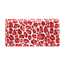 Load image into Gallery viewer, Red Red Red Women's Flap Wallet (Model 1707)