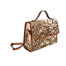 Load image into Gallery viewer, Chocolate Waterproof Canvas Bag-Brown (All Over Print) (Model 1641)