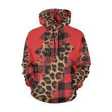 Load image into Gallery viewer, Christmas tree 3 All Over Print Hoodie for Unisex (USA Size) (Model H13)