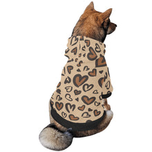 Load image into Gallery viewer, Leopard Pet Dog Hoodie
