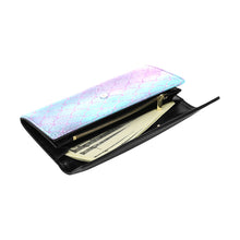 Load image into Gallery viewer, sparkling mermaid Women's Flap Wallet (Model 1707)