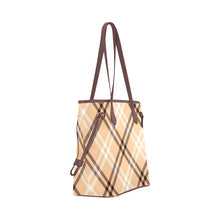 Load image into Gallery viewer, Plaid Fun Clover Canvas Tote Bag (Model 1661)