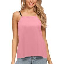 Load image into Gallery viewer, Wild Pink Loose Fit Halter Neck Top (Model T68)