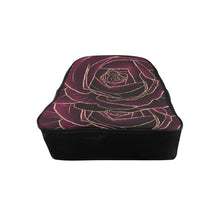 Load image into Gallery viewer, Dark Roses School Backpack (Model 1601)(Small)