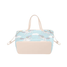 Load image into Gallery viewer, OPU37P0 Clover Canvas Tote Bag (Model 1661)