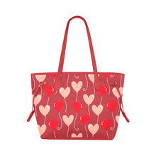 Load image into Gallery viewer, Love Balloons Clover Canvas Tote Bag (Model 1661)