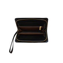Load image into Gallery viewer, Pink Zebra Women's Clutch Purse (Model 1637)