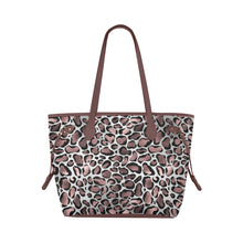 Load image into Gallery viewer, Leopard Clover Canvas Tote Bag (Model 1661)