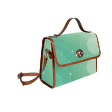 Load image into Gallery viewer, Abstract Waterproof Canvas Bag-Brown (All Over Print) (Model 1641)