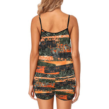 Load image into Gallery viewer, So Wild Women's Spaghetti Strap Short Pajama Set