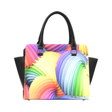 Load image into Gallery viewer, Rainbow Rivet Shoulder Handbag (Model 1645)