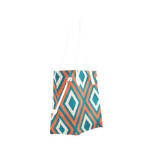 Load image into Gallery viewer, Squares Clover Canvas Tote Bag (Model 1661)