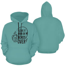 Load image into Gallery viewer, I love it when she bends over All Over Print Hoodie for unisex (USA Size) (Model H13)